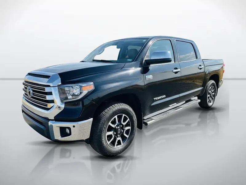 The same Tundra on a white studio background